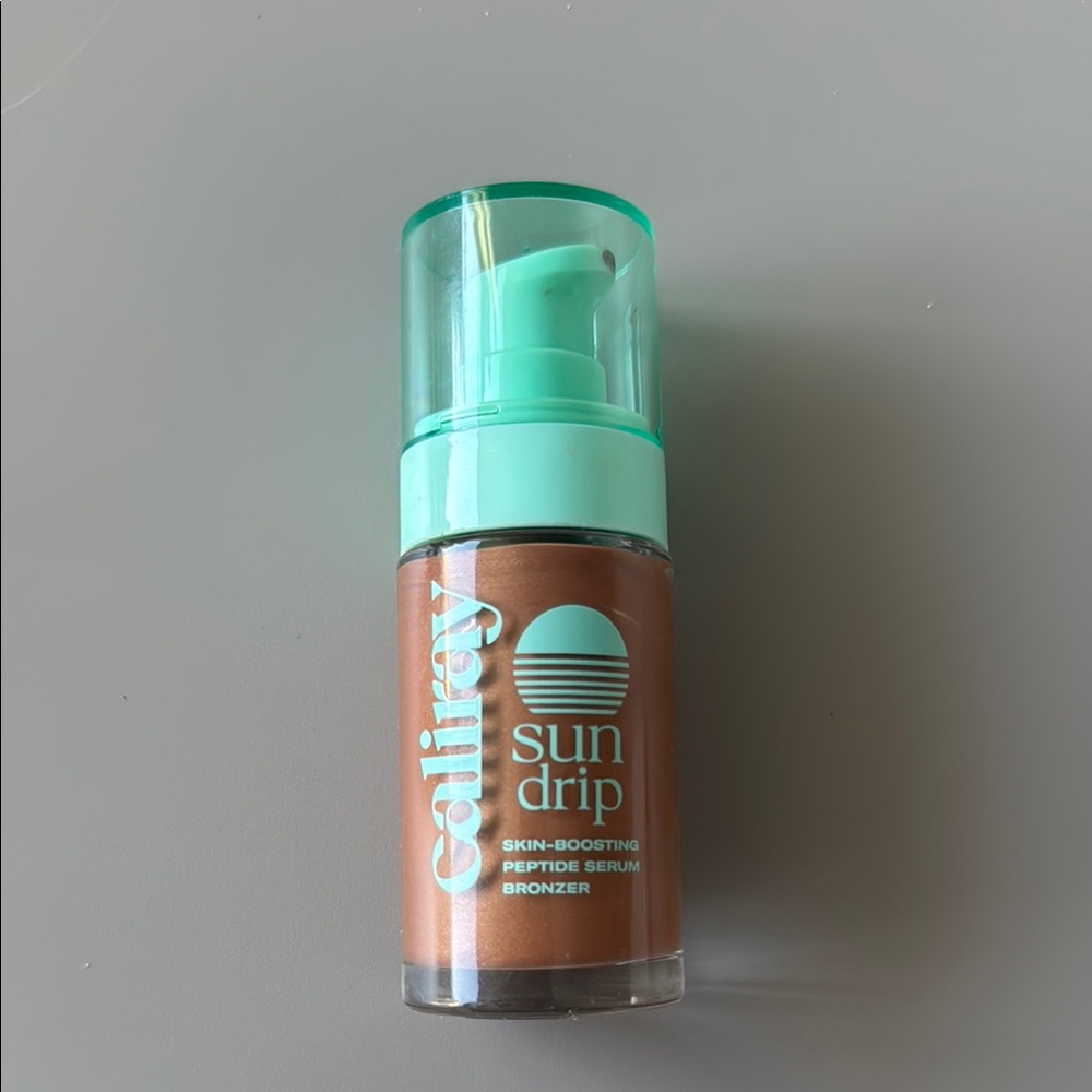 Caliray sun drip skin boosting peptide serum bronzer